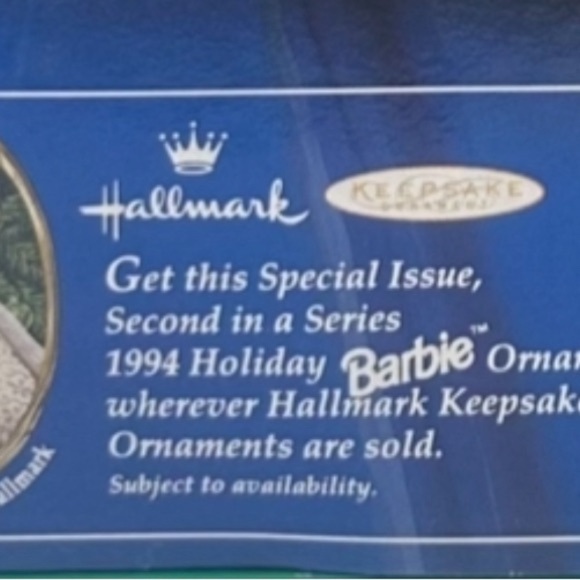 Barbie 1994 Holiday Happy Holidays RARE Vintage Doll Box Error Collectors Dream - Picture 10 of 11